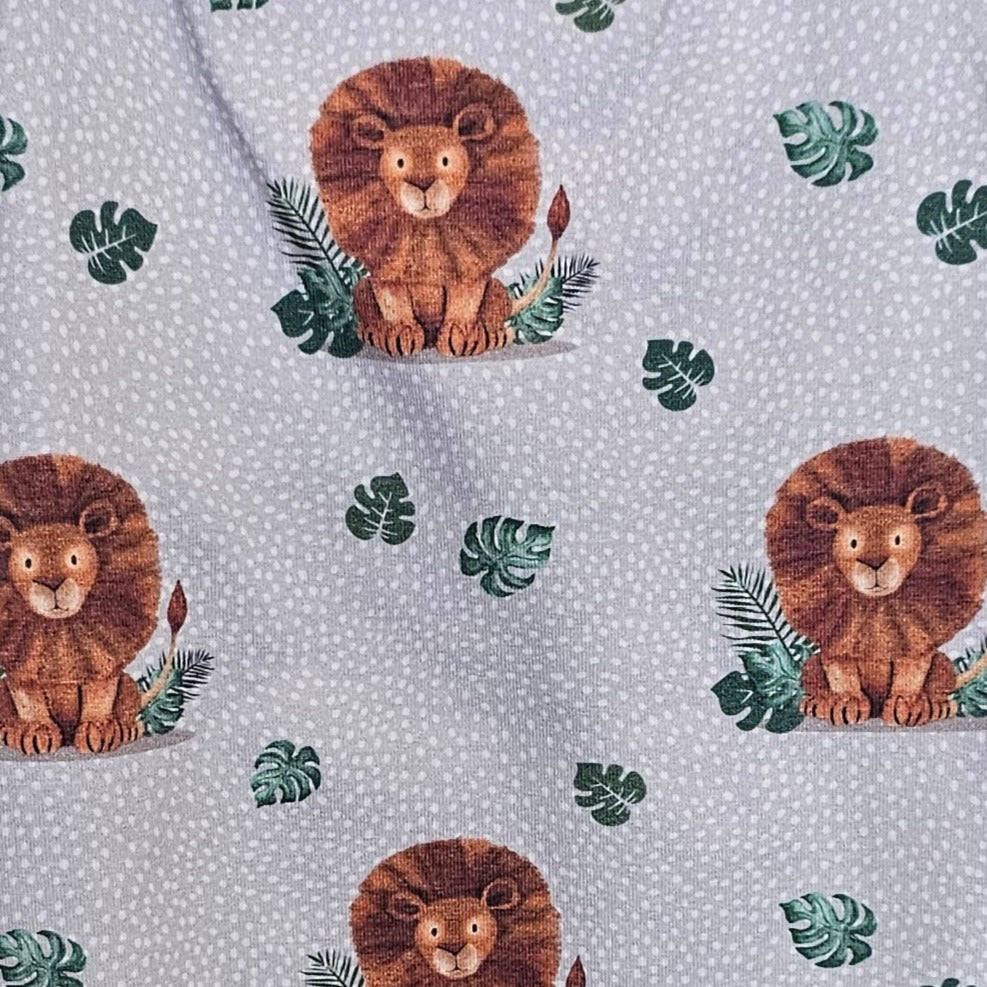 Premade Romper - Lion Around (3-6 Months)