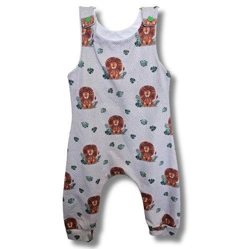 Premade Romper - Lion Around (3-6 Months)